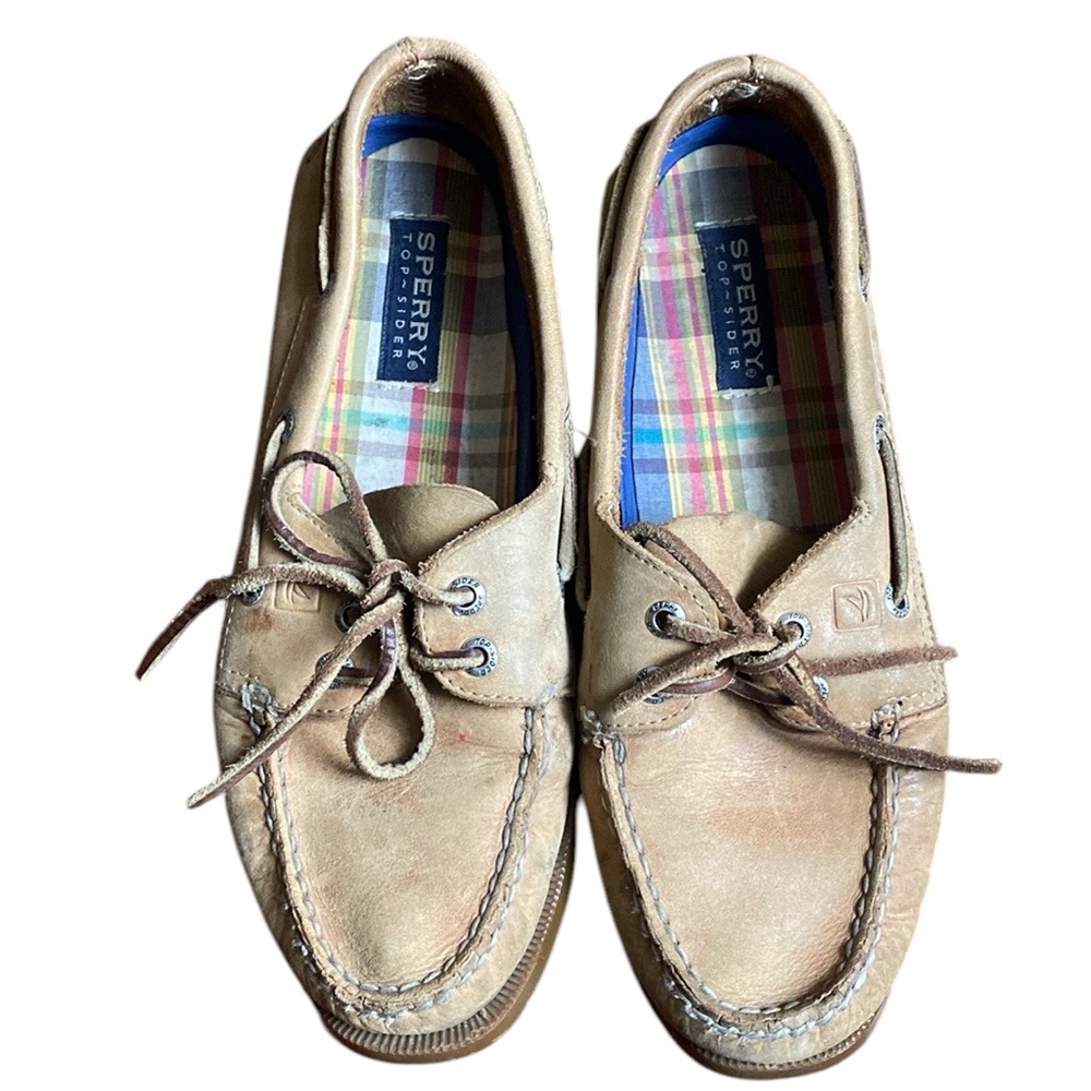 Sperry Tan Boat Shoe Loafer
